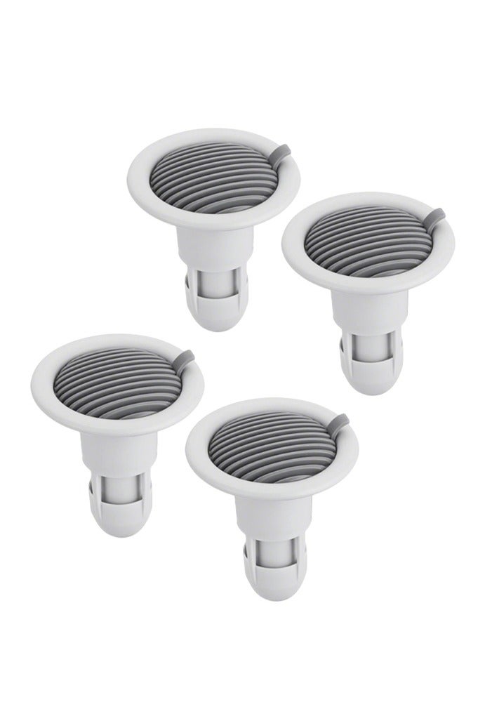 4 PCS Shower Floor Drain Backflow Preventer, Valve Sewer Anti-Odor Core Insert Drain Plug Hair Catcher for Kitchen Bathroom Balcony - Image 1