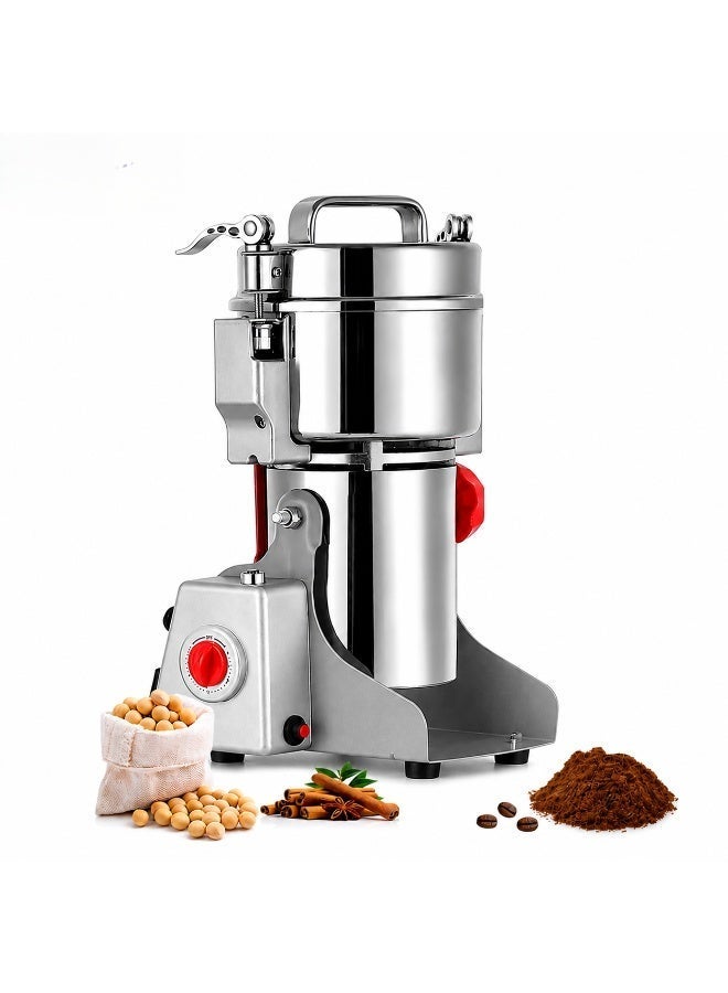 SILVER CREST Electric Powder Grinder | Stainless Steel Dry Grinding Machine | Home & Commercial Grinder for Spices, Coffee Beans, Grains, Seeds, Herbs & Dry Ingredients - Image 2