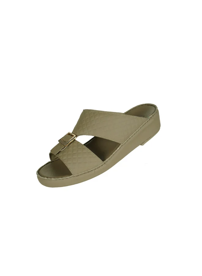 barjeel uno 008-3380 Barjeel Uno Men Arabic Sandals VTS 22 Beige
