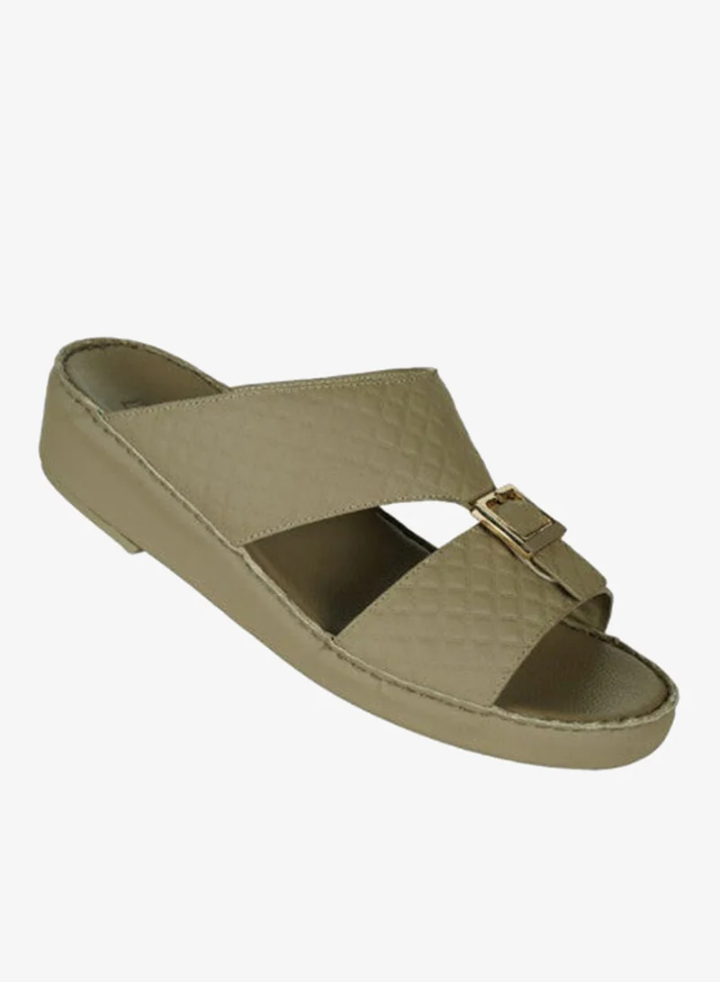 008-3380 Barjeel Uno Men Arabic Sandals VTS 22 Beige