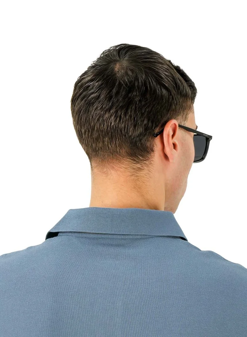 GIORDANO Men's Performance Polo: Classic Piqué, Tipped Collar, Embroidered Detail