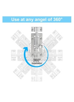 Y&D Stainless Steel Door Latch Sliding Lock Barrel Bolt 2pcs, 3 Inch Length 201 Protect Your Security and Privacy Pack of 2  - Image 2