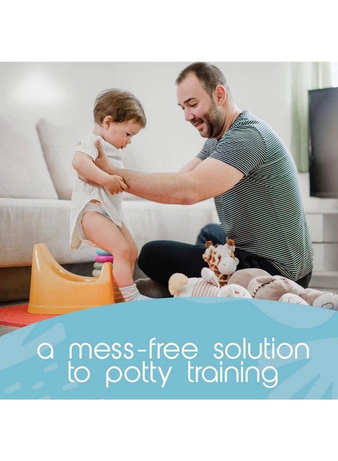 Tidy Tots TidyTots Disposable Liners and Pads Compatible with OXO 2-in-1 Go Potty Chair for Potty Training Toddlers | Combo Travel Pack of 32 Potty Liners and 32 Absorbent Pads | Keeps Potty Seat Clean - Image 4