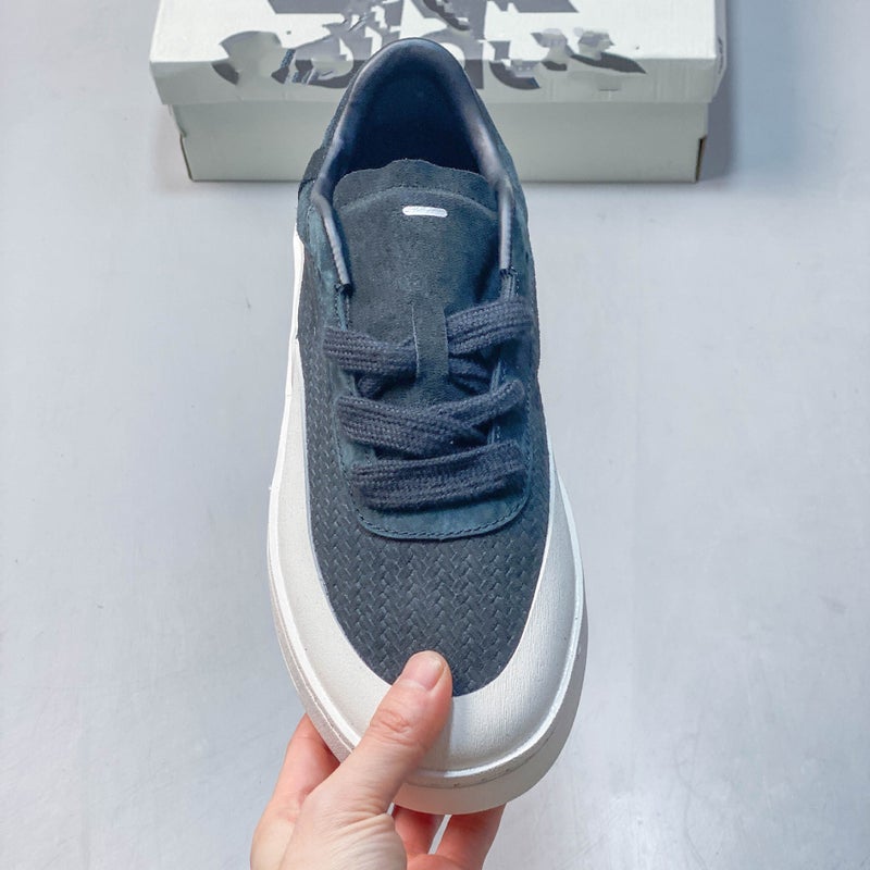 Gu Lai LABCOURT Casual Sneakers for Men and Women – Suede Thick Sole Comfortable Lace-Up Shoes, Breathable Leather Upper, All-Season - Image 4