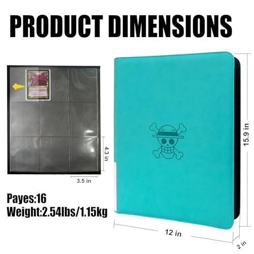 WTVIDAS Toploader Binder, Holds 288 Toploaders, 9-Pocket Ringless Double-Sided Pockets, Waterproof Top Loader Card Storage - Image 3