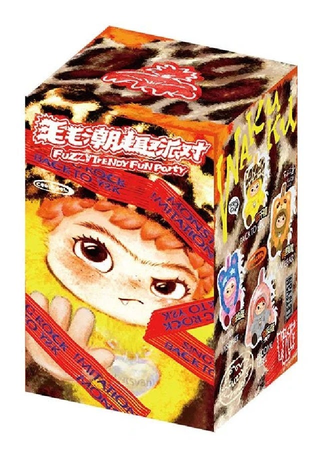 WAKUKU Fuzzy Trendy Fun Party Series Plush Dolls, Blind Box - Image 2