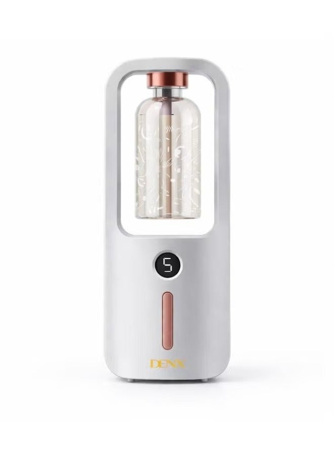 DENX DX1910 Portable Aroma Diffuser, Essential Oil Nebulizer, USB Rechargeable, Type-C Charging, 5 Mist Levels, 15-Day Battery Life, Wireless Fragrance Diffuser for Home Office Car - Image 2