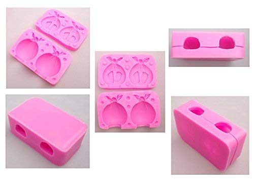 NINEXY Baby Shower Silicone Candle Mold,3D Baby Foot Silicone Soap Mold Fondant Cake Decorating Candy Chocolate Mould (Boy&Girl) - Image 4