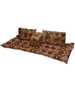 SMART HOME 4 in 1 Luxury Floor Seating Set - Heritage Arabic Majlis, Floor Sofa Set, Furniture for Majlis and Lounges  - Image 2