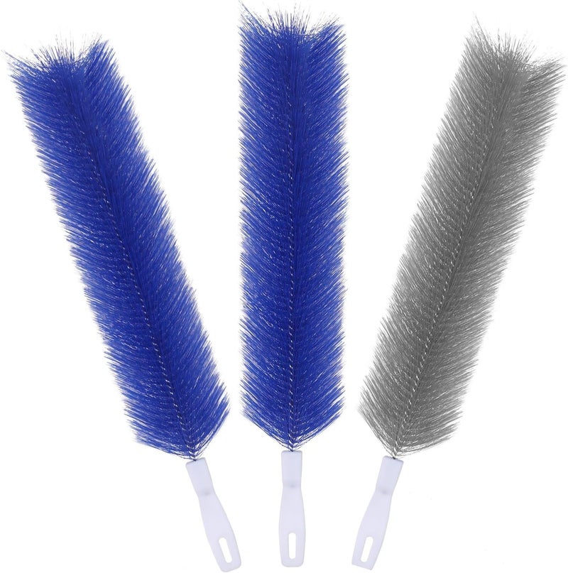 SFIELCAPA 3 Pcs Fan Cleaning Brush Bendable Cobweb Duster - Microfiber Head, Washable - Ideal for Ceiling Fan Blades, Air Vents, Curtains, Cars - Reusable Dust Remover - Image 1