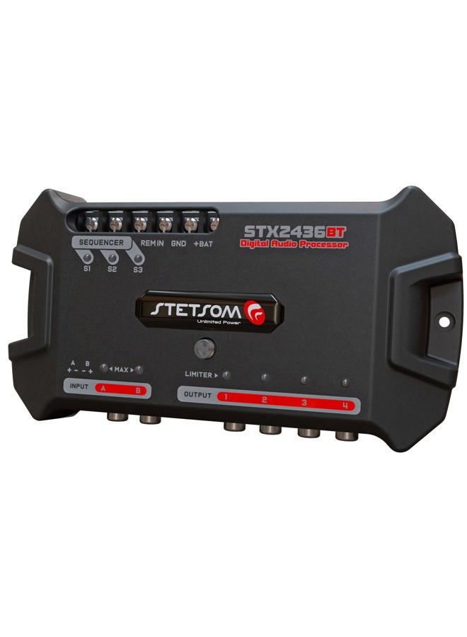 Stetsom STX 2436 Bluetooth DSP - Digital Signal Processor, DSP, Equalizer, Exclusive APP, Band Graphic, High Precision Crossover, Filters, Voltmeter, Limiter, Digital Audio Processor - Image 3