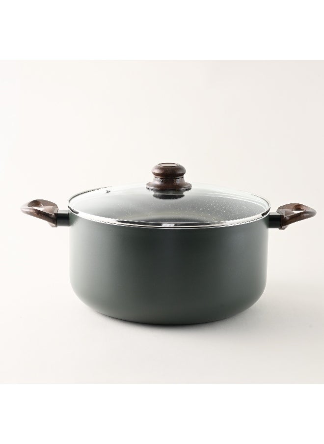ALBERTO Alberto brown granite cooking pot 28 cm  - Image 4