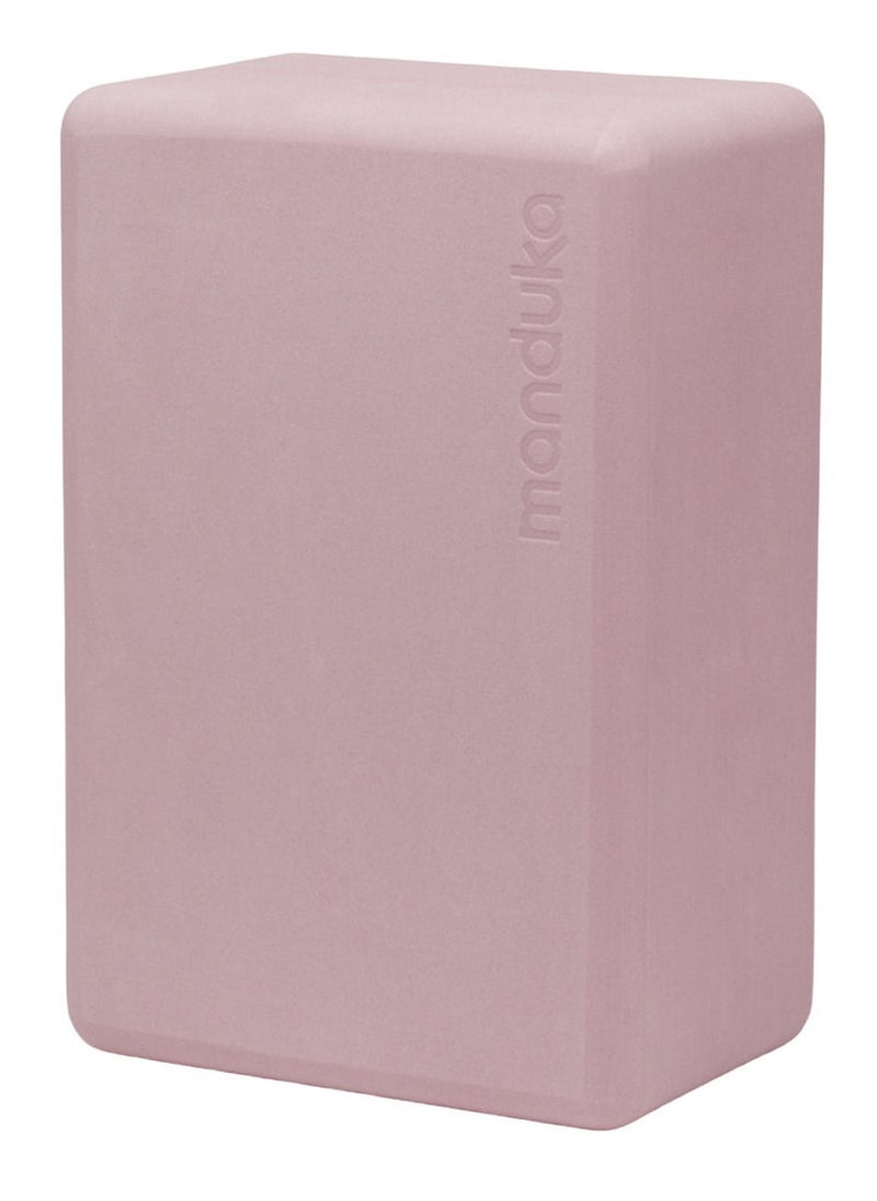 Manduka RECYCLED FOAM BLOCK ELDERBERRY 4 INCH  - Image 1