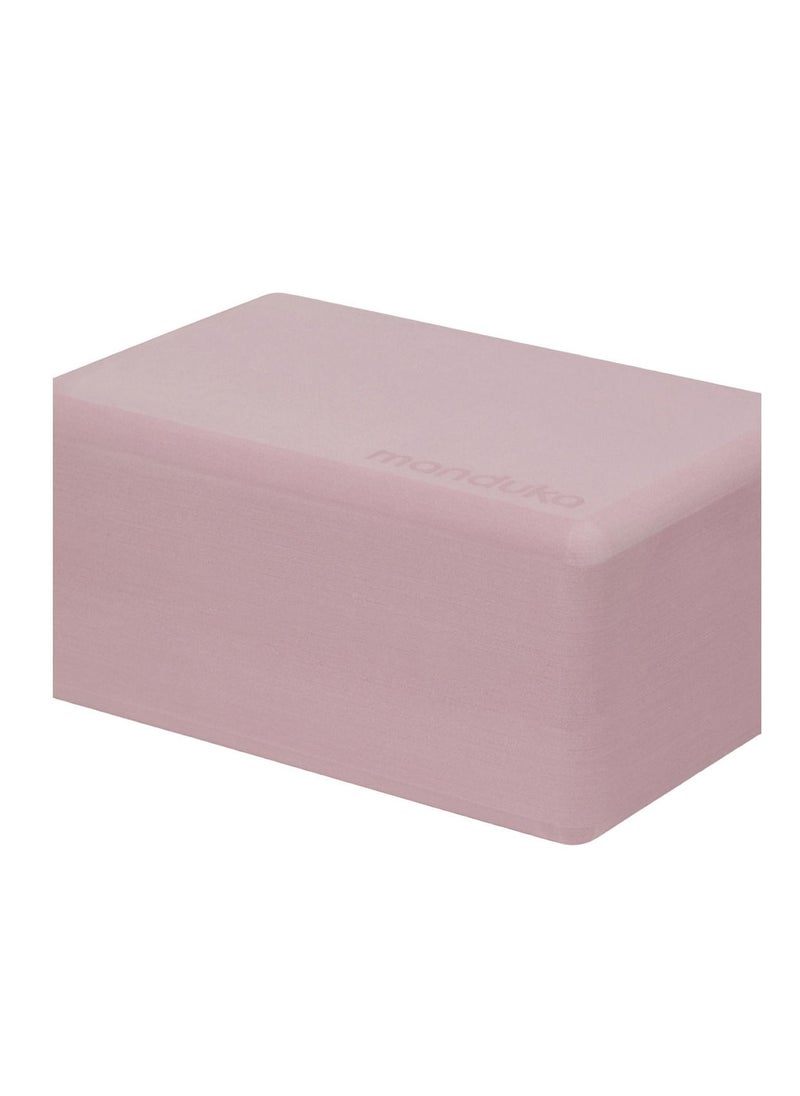 Manduka RECYCLED FOAM BLOCK ELDERBERRY 4 INCH  - Image 3