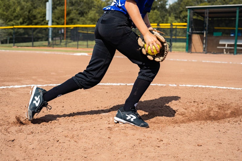RIP-IT Girl's Classic Softball Pant (White, Small) - Image 3