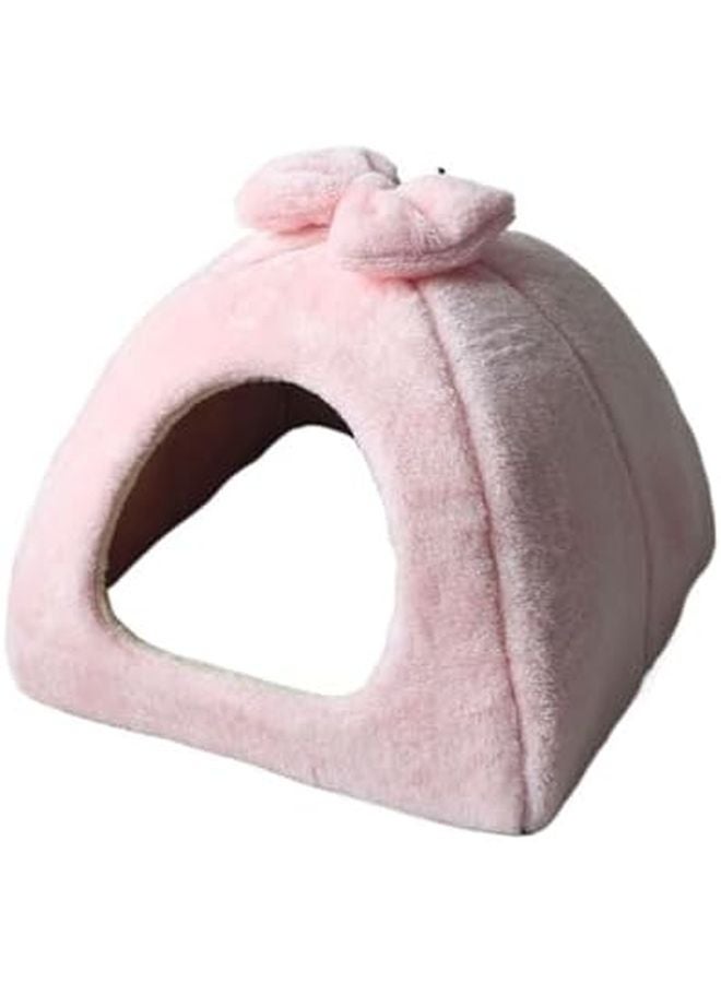 Winter Warm Pet Bed Removable Kennel Nest Basket Soft Comfortable Indoor Cat Dog House Size L Color 6 - Image 3