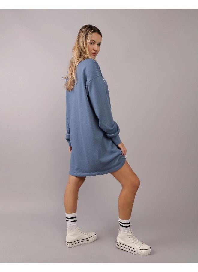 American Eagle - Graphic Fleece Dress - Image 1