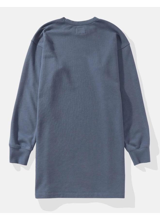 American Eagle - Graphic Fleece Dress - Image 1