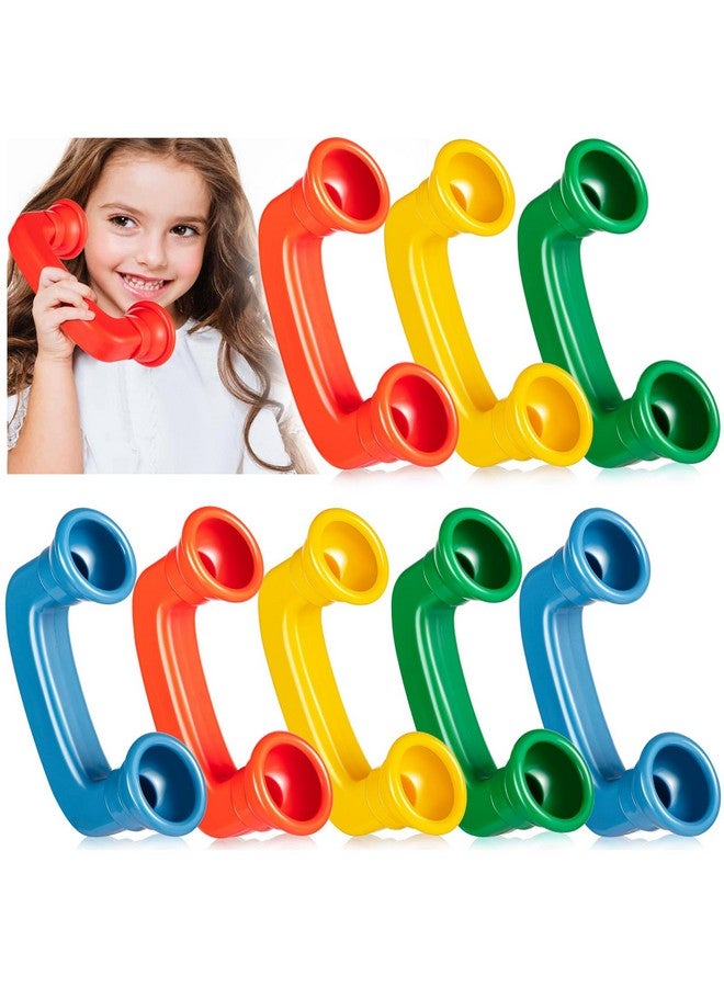 KFPPLXQ Whisper Reading Phones 8 Pcs Reading Phone Hear Myself Sound Phone Speech Therapy Toy Tool for Classroom Accelerate Reading Fluency Comprehension and Pronunciation for Kids and Adults - Image 1