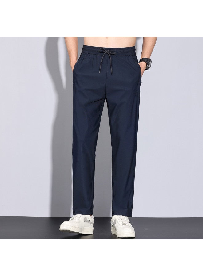 Tucano Cooling Function & Summer Thin Men's Ice Silk Casual Pants - Comfortable, Versatile, Breathable, Quick-dry Sports Trousers For Men - Image 4