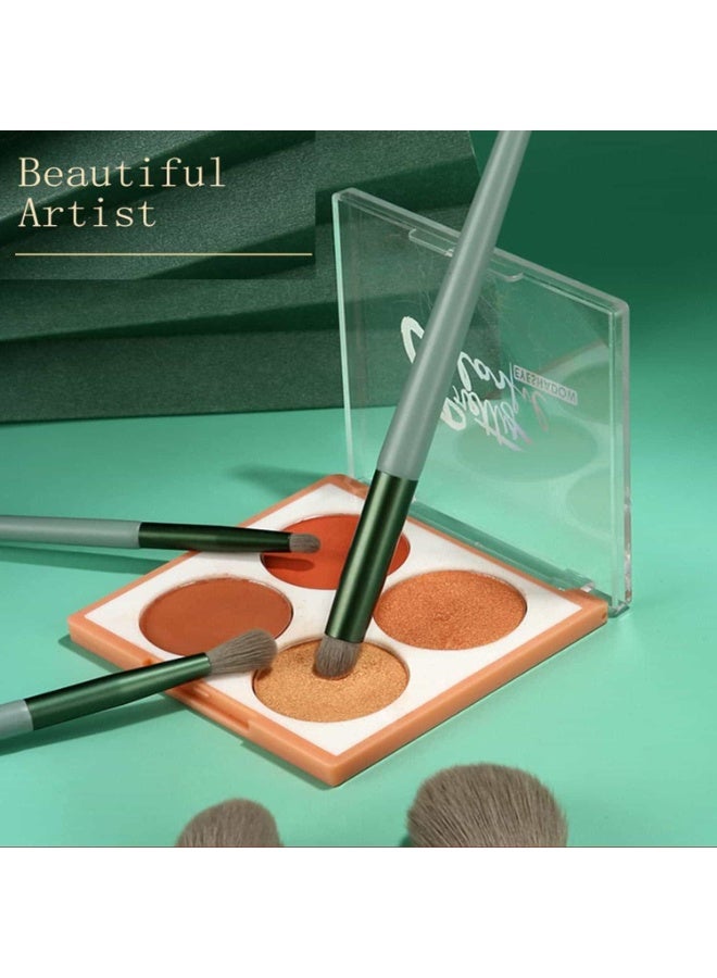 Mitoy 13 Pcs Makeup Brushes with Make up Tool Kit Bag, Multifunctional Beauty Tools (Coffee Color) - Image 4