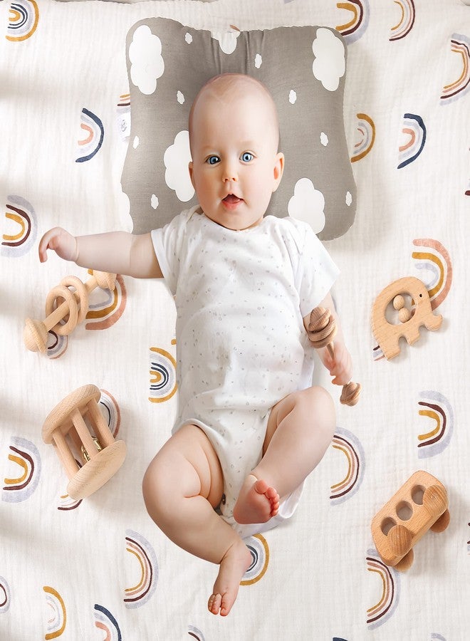 let's make Organic Wooden Baby Rattle Toy Montessori Rattle Roller Waldorf Inspired Grasping Toddler Toys - Image 4