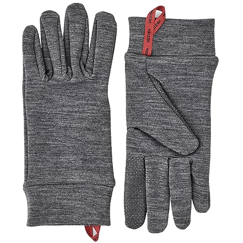 Hestra Touch Point Warmth Liner - Machine Washable, Touch Screen Compatible Liner for Additional Layering Or As A Thin Glove - Grey - 10 - Image 1