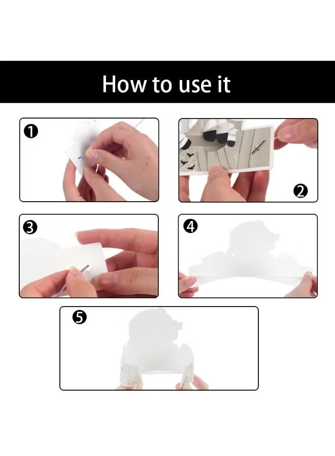 7-in-1 Birthday Party Decor Set - DIY Adjustable Hats with Elastic Bands + Multi-Use Stickers (Photo Props/Gift Tags), Reusable Kids Celebration Kit for Indoor/Outdoor Events - Image 4