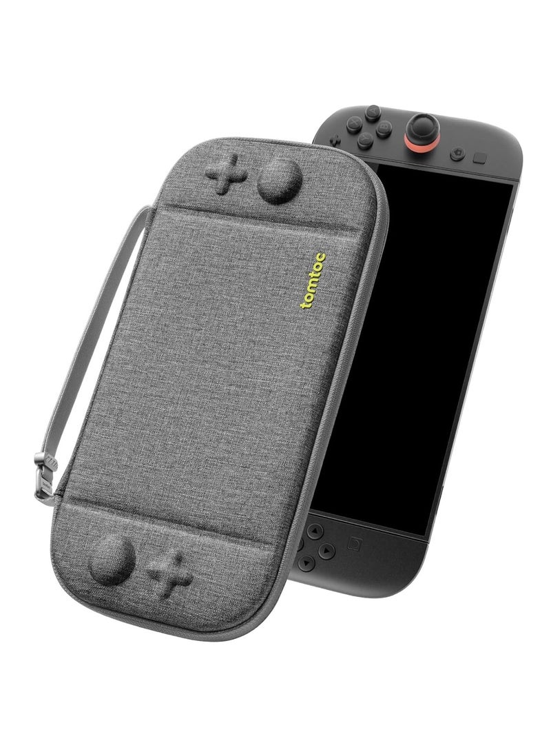 Tomtoc FancyCase-G05 Slim Protective Case for Nintendo Switch 2 – Travel Carrying Case with EVA Hard Shell, Organized Storage, Soft Lining, Game Card 12 Slots - Image 1