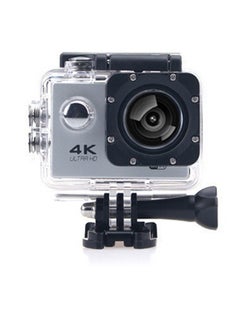 Generic 4K Action Camera, Outdoor Waterproof Sports Camera, IPS Real Color Touchscreen Photography Camera, Adjustable View Angle WIFI Camera With Time Lapse Slow Motion, (1pc, Grey)  - Image 1