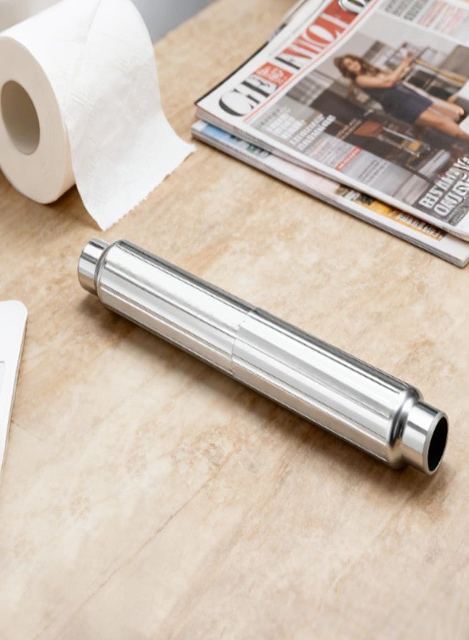 MCSDFN Stainless Steel Toilet Paper Holder Replacement Rod - Universal Fit Spring Loaded Toilet Roller Holder Rod for Bathroom - Image 5