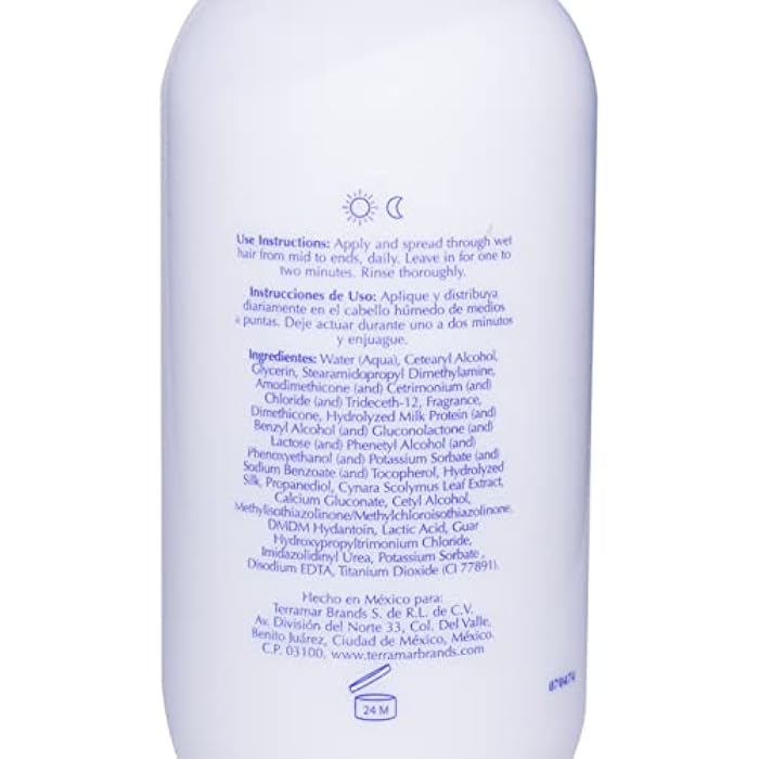 Terramar Hair cream conditioner with silk and milk extracts / 235 g - Image 4