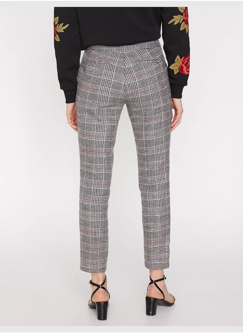 KOTON Check Trousers