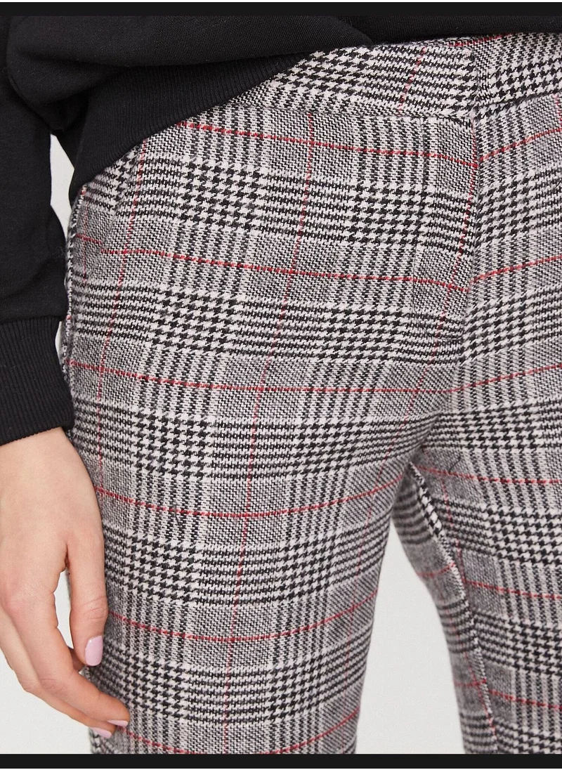 KOTON Check Trousers