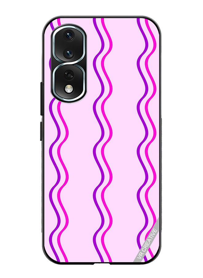 VR CREATIVE Protective Case Cover For Honor 80 Pro Strips Design Multicolour - Image 1