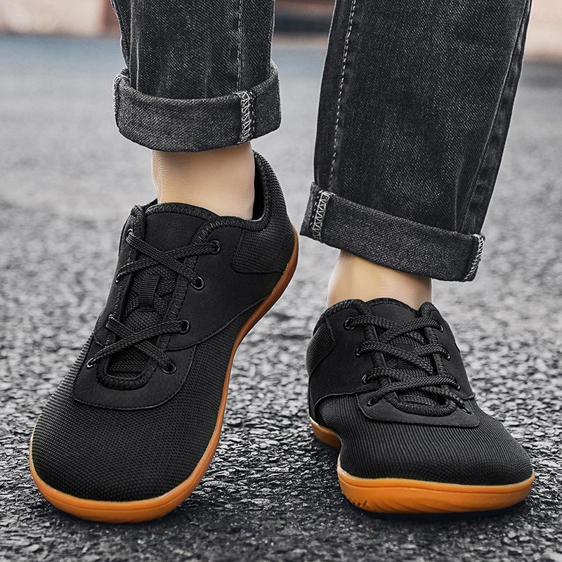 Jinjiang Dachang Wide-Toe Shoes Soft-Soled Barefoot Shoes Loose Comfortable Sports Fitness Lifting Shoes Breathable Non-Slip Casual Flying - Image 2