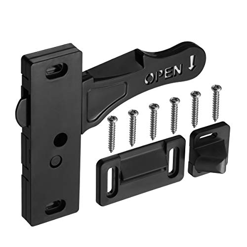 Miady RV Screen Door Latch Right Hand Handle Kit for RVs, Trailer, Camper, Motor Home, Cargo Trailer - Image 1