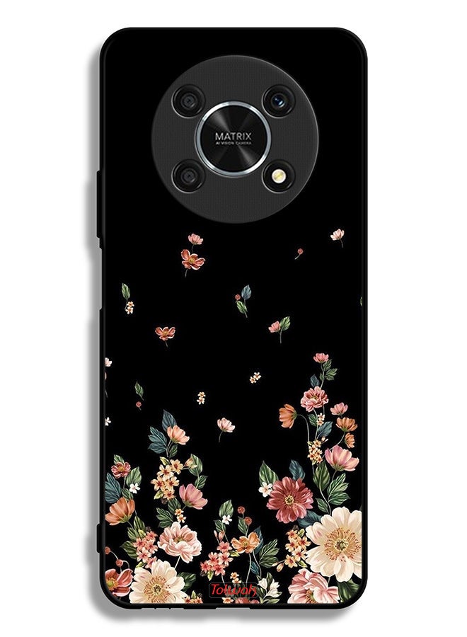 Tolwak Honor X9 5G Protective Case Cover Small Flowers In Bottom - Image 2