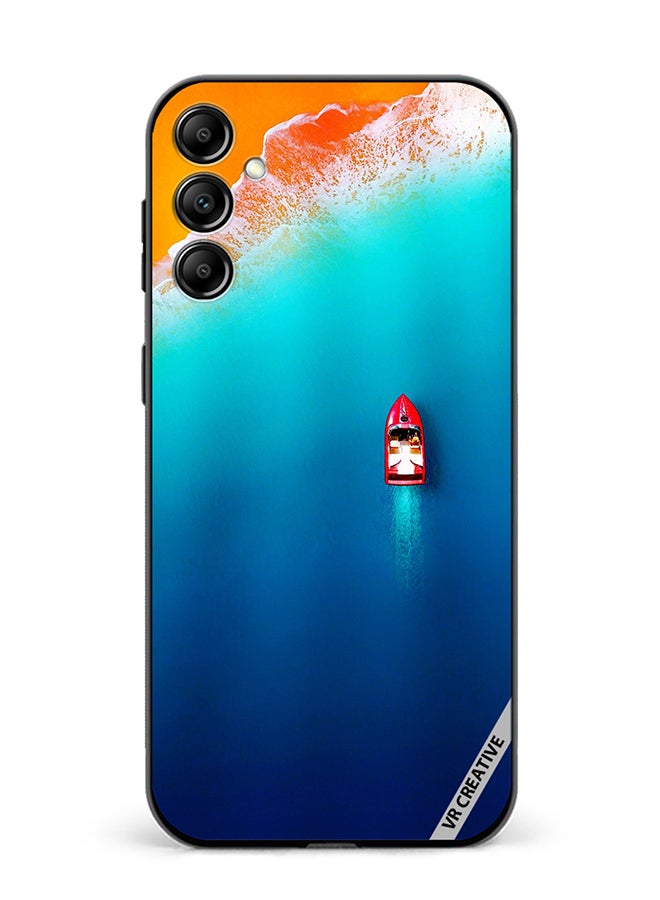 VR CREATIVE Protective Case Cover For Samsung Galaxy A15 5G/A15 Boat Design Multicolour - Image 1