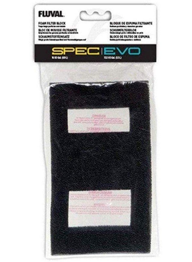 Fluval Spec/Evo Foam Filter Block, Replacement Aquarium Filter Media, 10532