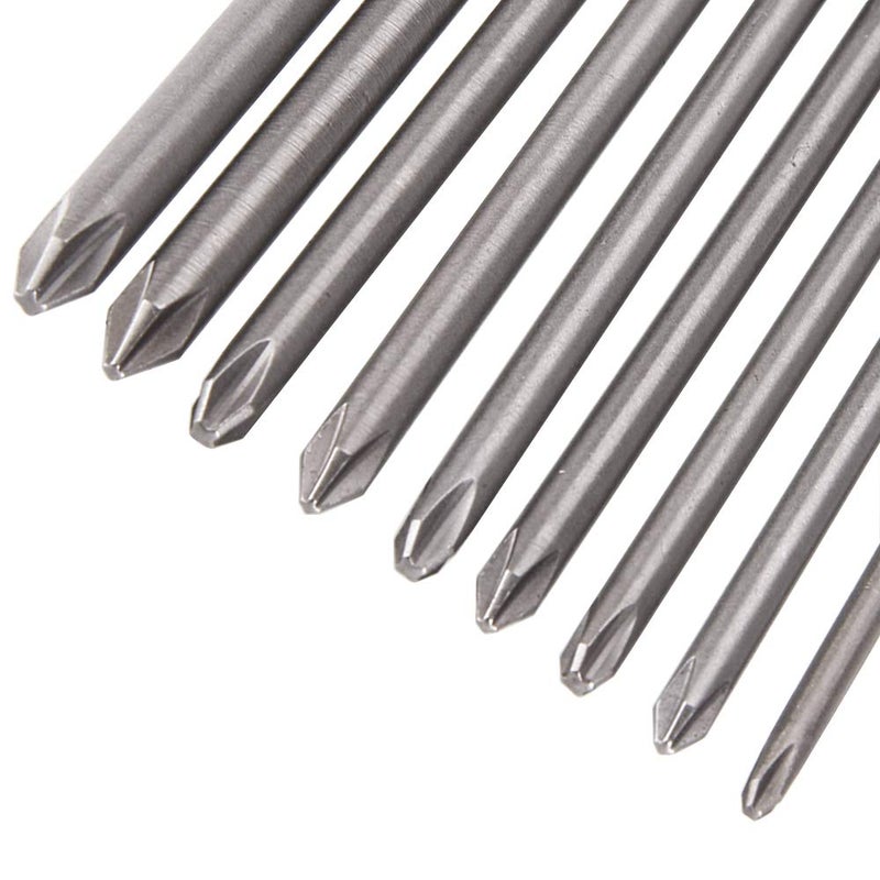 Yakamoz 9pcs 4-Inch Magnetic Long Hex Cross Phillips Screw Head Screwdriver Bits Electric Screwdriver Set - Image 4