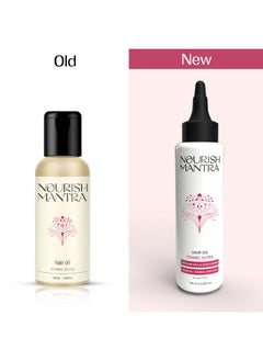 NOURISH MANTRA Cosmic Sutra Hair Oil-100 Ml | For Women & Men | With Vitamin E, Gotu Kola & Argan Oil | Hair Fall Control | Free Of Sulphates, And Chemicals | For All Hair Types.  - Image 2