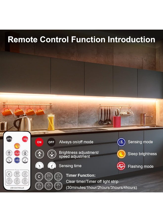 LAFULIT 10 PCS Under Cabinet Lights Kit - Image 4