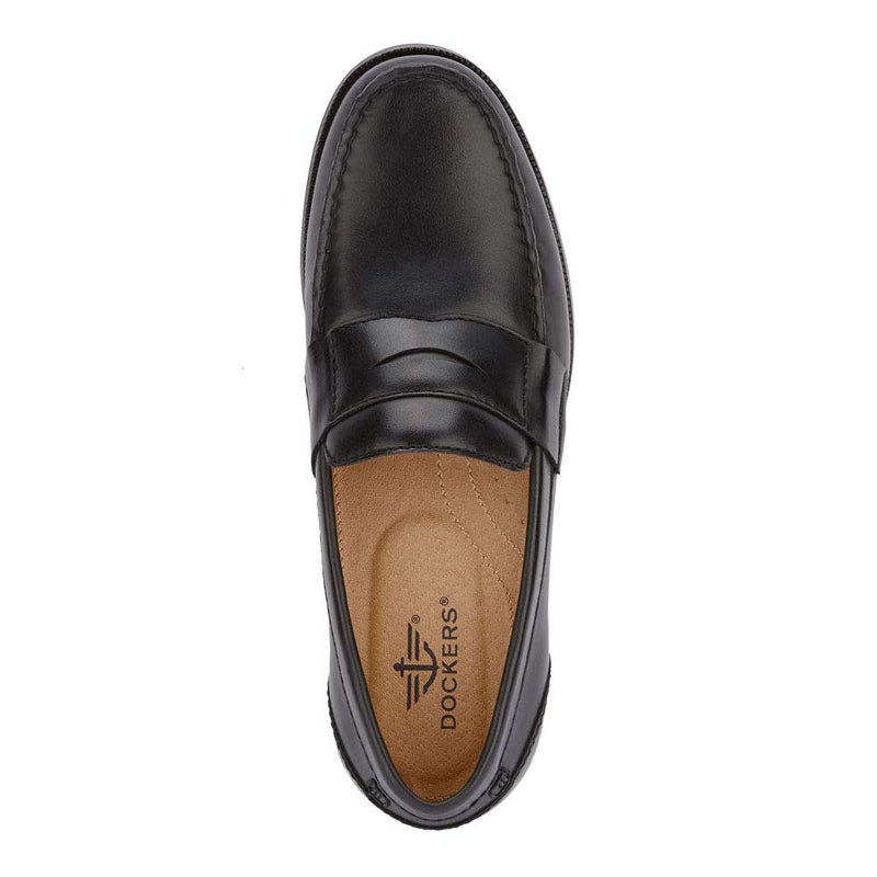 DOCKERS Mens Colleague Dress Penny Loafer Shoe Black - Image 2