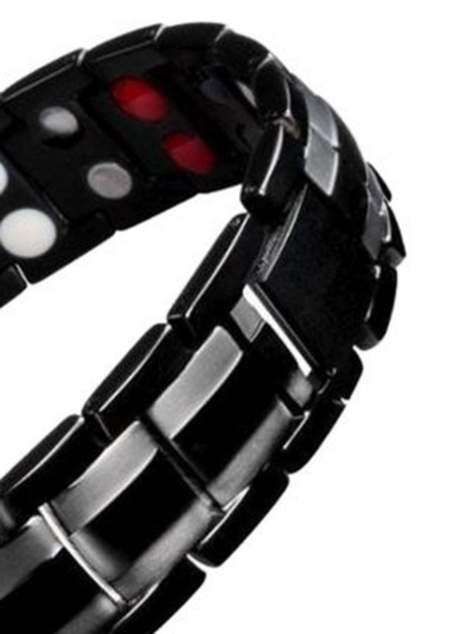 NIBEMINENT Stainless Steel Double Row Magnet Bracelet - Image 5