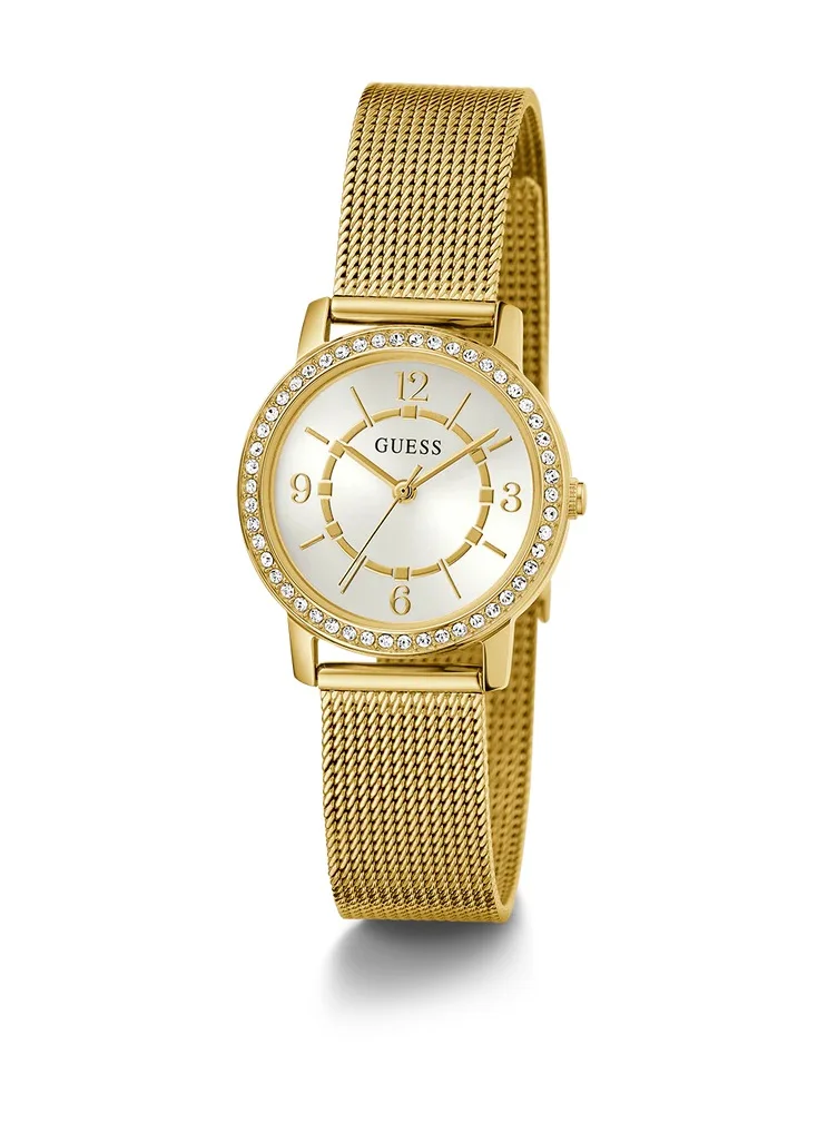 جس Melody Mesh Strap Analog Watch