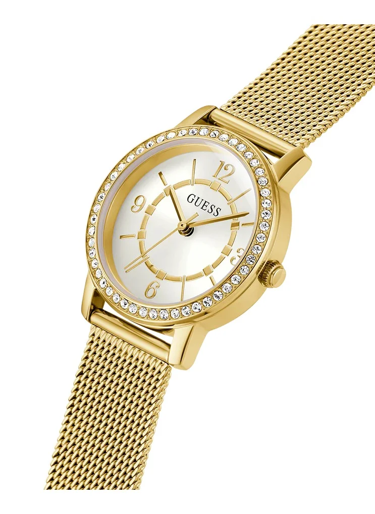 جس Melody Mesh Strap Analog Watch