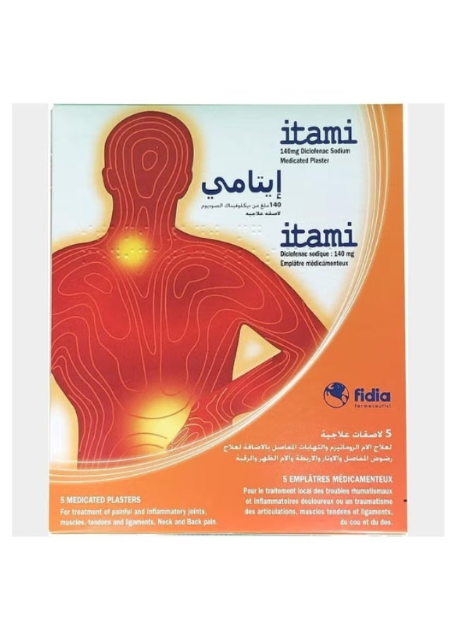 Itami Medicated Plasters (10 x 14cm) 5's