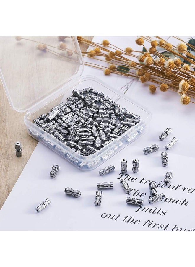 KISSITTY - 100Set/Box Platinum Plated Brass Screw Twist Clasps 4 Mixed Shapes Metal Jewelry Clasp For Diy Jewelry Bracelet Necklace Making - Image 1
