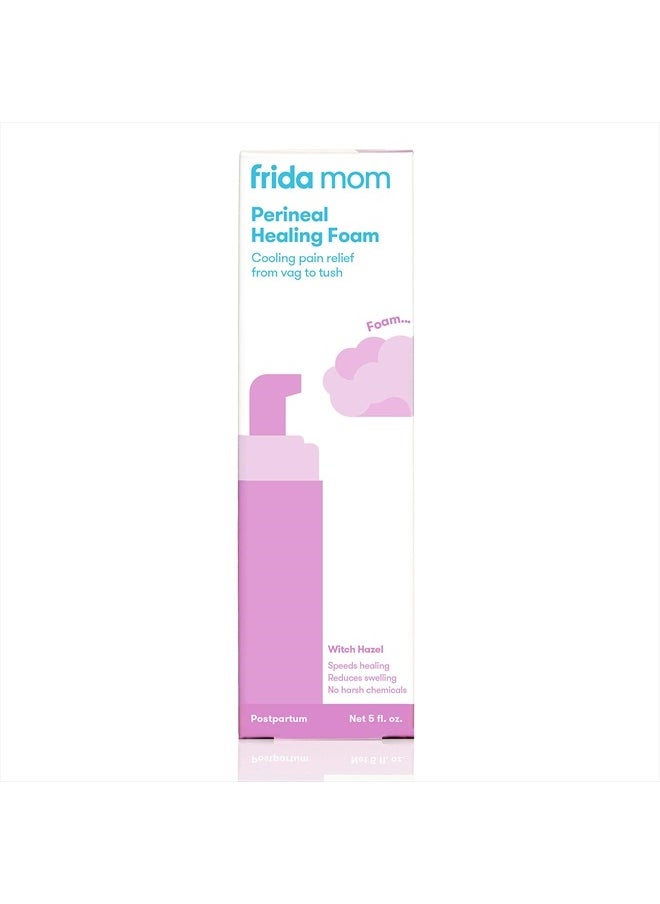 frida mom - Witch Hazel Perineal Healing Foam for Postpartum Care, Cooling Pain Relief and Hemorrhoid Treatment, 5 Fl Oz - Image 1